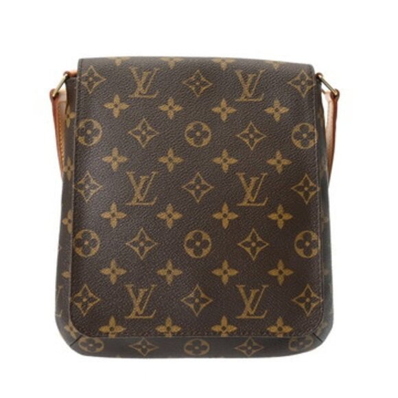 LOUIS VUITTON Brown Monogram Canvas Shoulder Bag - Picture 1 of 11